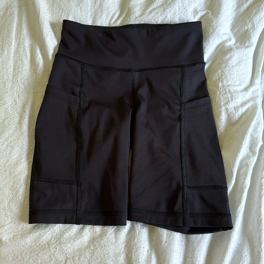 Aeropostale Black Biker Shorts w/Pockets